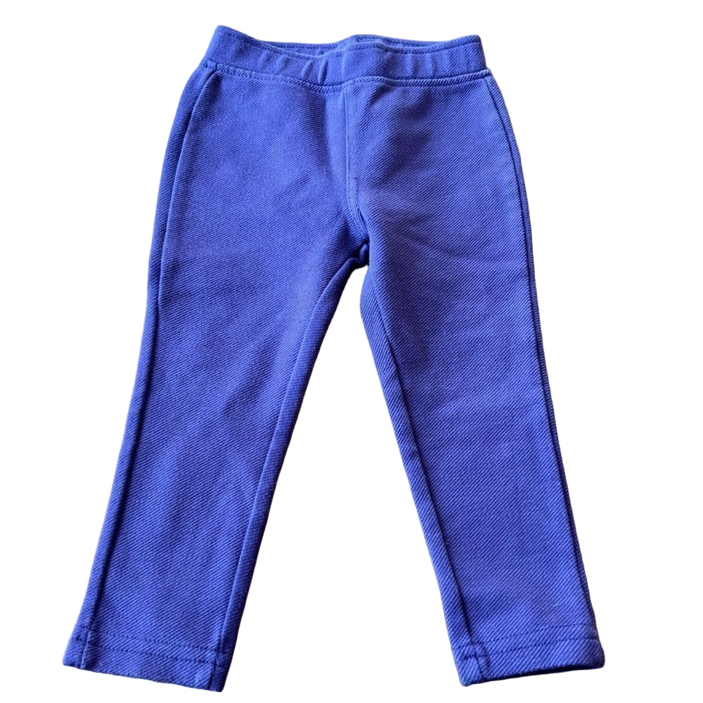 Tea collection purple thicker leggings for toddler girl - 18-24 months